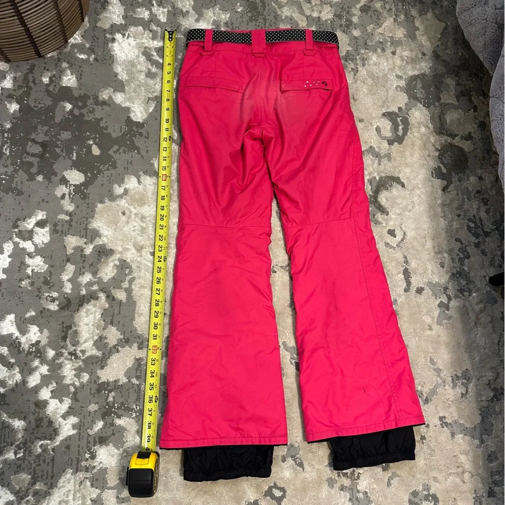 ONEILL SNOW PANTS ESCAPE SERIES PINK SIZE XS - Picture 7 of 9
